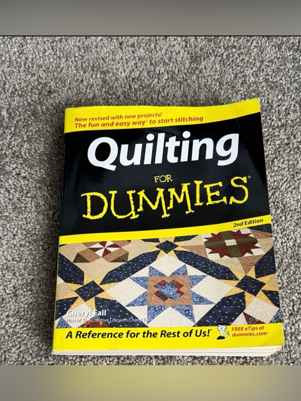 Quilting for Dummies Book